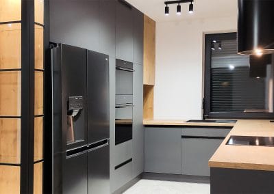 Grafitowe fronty z powłoką antyfinger