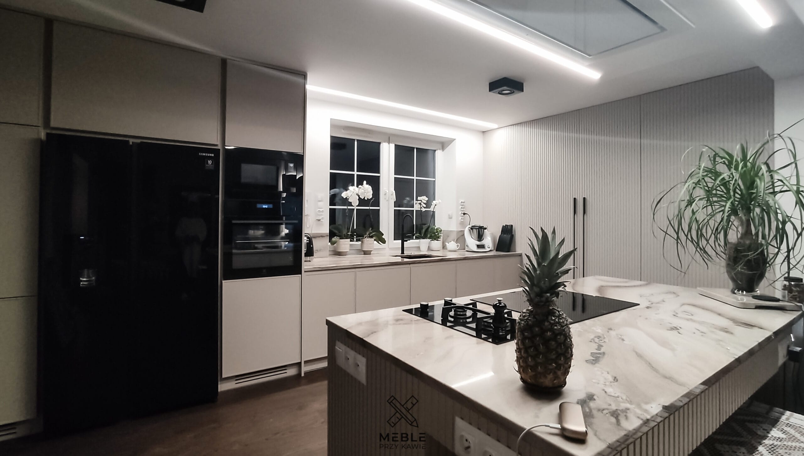 Storczyki w kaszmirowej kuchni